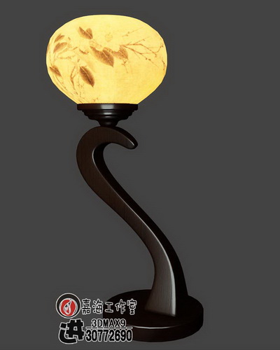 Chinesisch-Stil aus Holz Lampe
