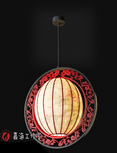Chinesischen Stil Pendelleuchte
