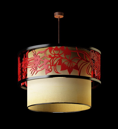Chinesischen Stil Pendelleuchte
