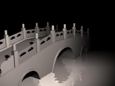 3D-Modell des alten Brcke