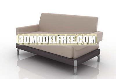 Sofa 3D-Modell einer tiefen feierlichen