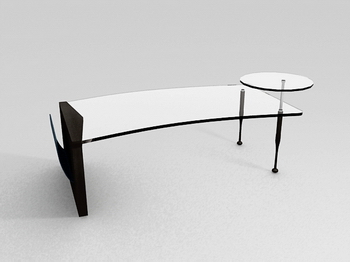 Glastisch 3D Model of Fashion