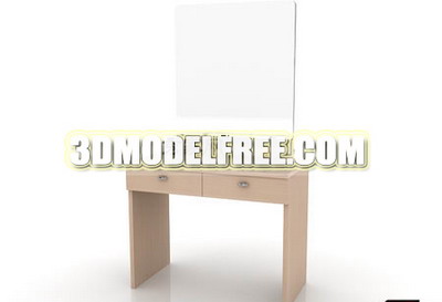 3D-Modell der Schlafzimmerausstattungen