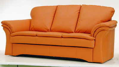 Mehr als die weichen Orange Sofa