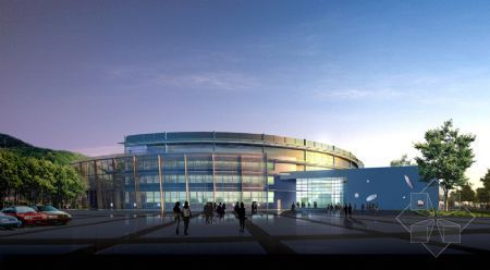 Erholungs-und Freizeitzentrum Runde brillant 3D-Modelle (einschließlich Materialien)
