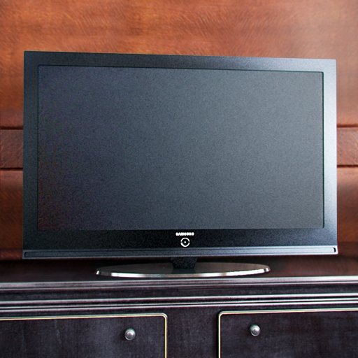 3D-Modell von LCD-TV
