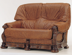 3D-Modell der europäischen Ledersofa