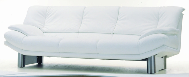 Soft weißen Stoff Sofa 3D-Charakter-Modelle ber
