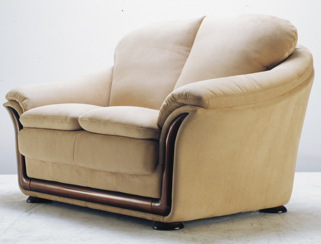Helle, Plsch Sofa 3D-Modell (einschließlich Materialien)
