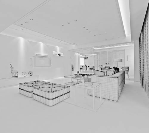 Simple Mode Wohnzimmer
