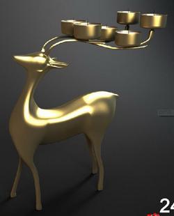 Animal Form Metall Kerzenhalter