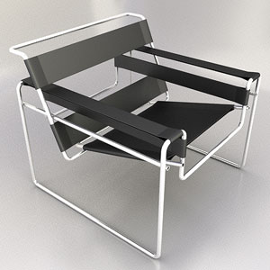 Die schlichte und moderne Sessel Modell