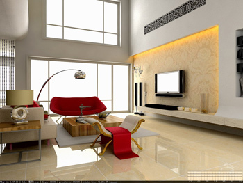 Modernen minimalistischen Stil Wohnzimmer
