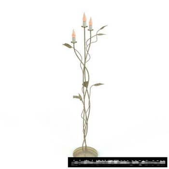 3D-Modelle von modernen fancy Lampe