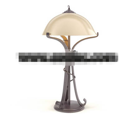 Personalisierte Schmiedeeisen Lampe