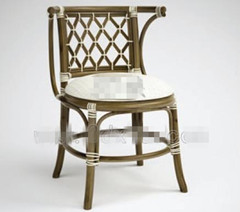 Weiß hohlen wicker chair