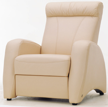 European-style white Einzel-Sofa