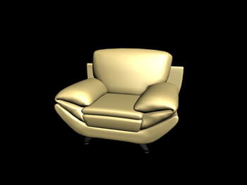 Europa Schlafcouch 3D-Modell