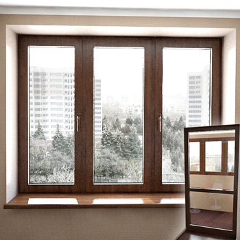 Plastic Decke Fenster 3D-Modell