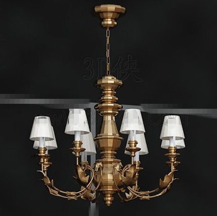 Magnificent Metallrahmen weiße Kronleuchter