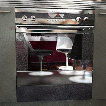 Electrolux Edelstahl-Backofen 3D-Modell
