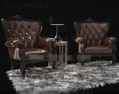 Schokolade einzigen Leder Holzsofa