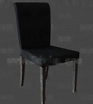 Schwarze einfache Weise Brostuhl