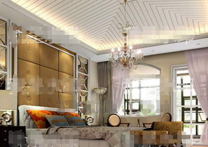 Helle moderne und einfache Schlafzimmer