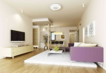 Moderne weiße Hauptthema Wohnzimmer