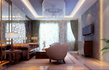 Modern Casual und komfortables Wohnzimmer