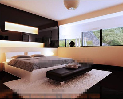 Mode einfachen atmosphärischen Zimmer