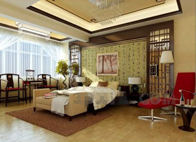 Chinesischen Stil Charme warmen Zimmer