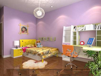 Lila multifunktionalen Kinder Schlafzimmer