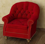 Red weiche und komfortable Einzel-Sofa