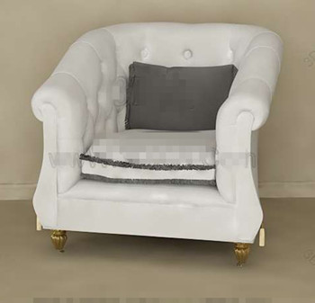Weiß europäischen Stil Einzel-Sofa
