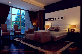 Einfache Business-Typ Schlafzimmer