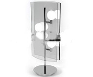 Fashion Glasspiegel Tischlampe