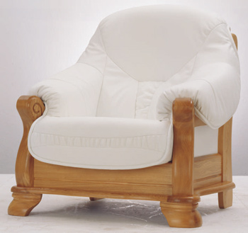 European-style weißen Sofa 3D-Modell