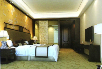 Die klassische chinesische geräumiges Schlafzimmer Modell