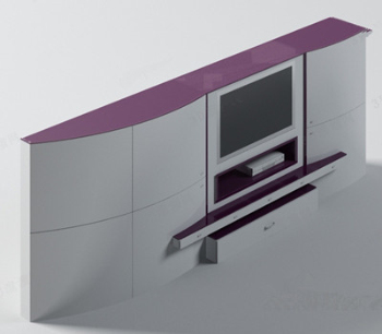 TV Hintergrund 3D-Modelle