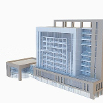 Brogebäude 3D-Modelle
