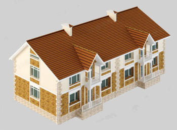 Residential Villen Modell Download