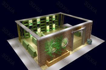 3D-Modell Design Innenraum
