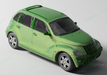 Grn 3d Modellautos
