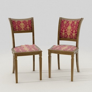 Plum Stuhl 3D-Modell
