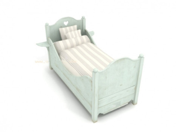 3D-Modell Kinderbett