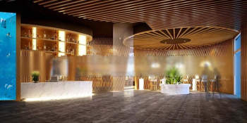 3D-Modell des europäischen Stil Lobby