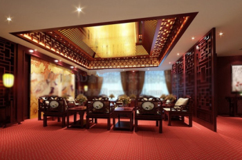 3D-Modell Luxus-Restaurant