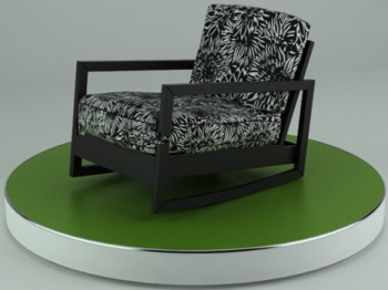 Sessel 3D-Modell