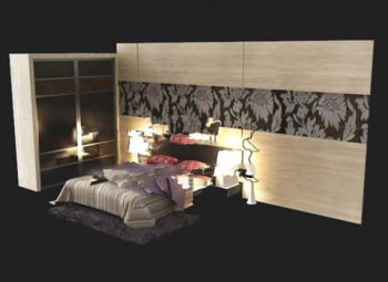 Einzelzimmer 3D-Modelle